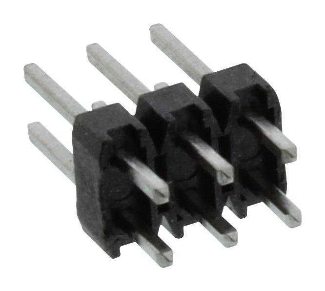 Amp - Te Connectivity 5-146254-3 Connector, Header, 6Pos, 2Rows, 2.54Mm