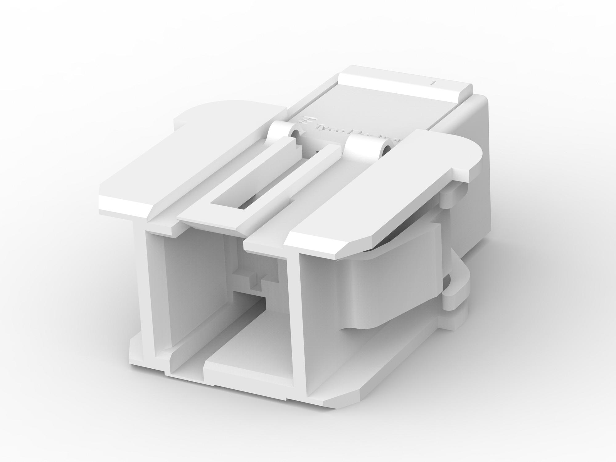 Amp - Te Connectivity 9-927742-2 Terminal Housing, 2Pos, Polyamide, Nat