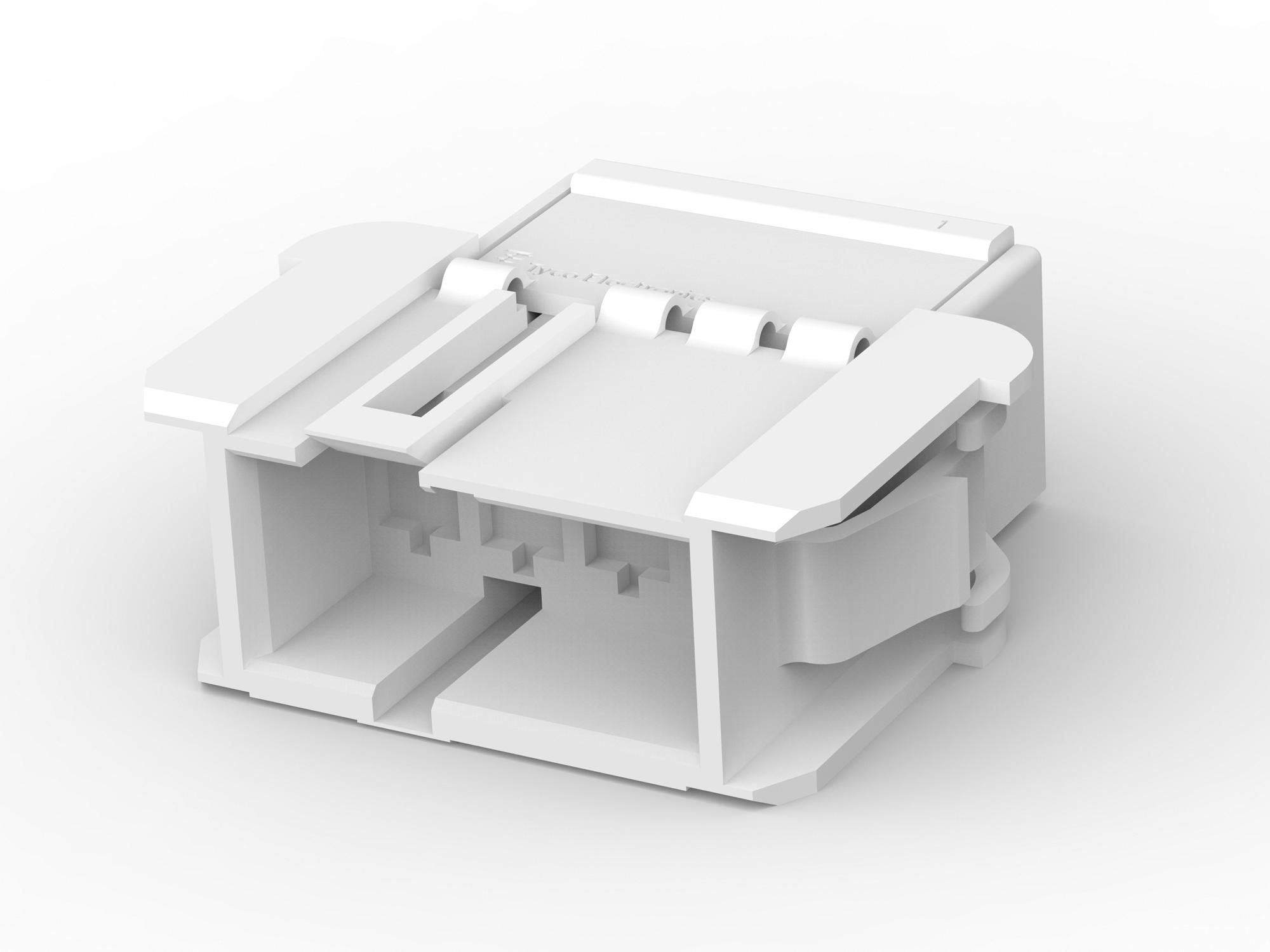 Te Connectivity 9-927742-4 Terminal Housing, 4Pos, Polyamide, Nat