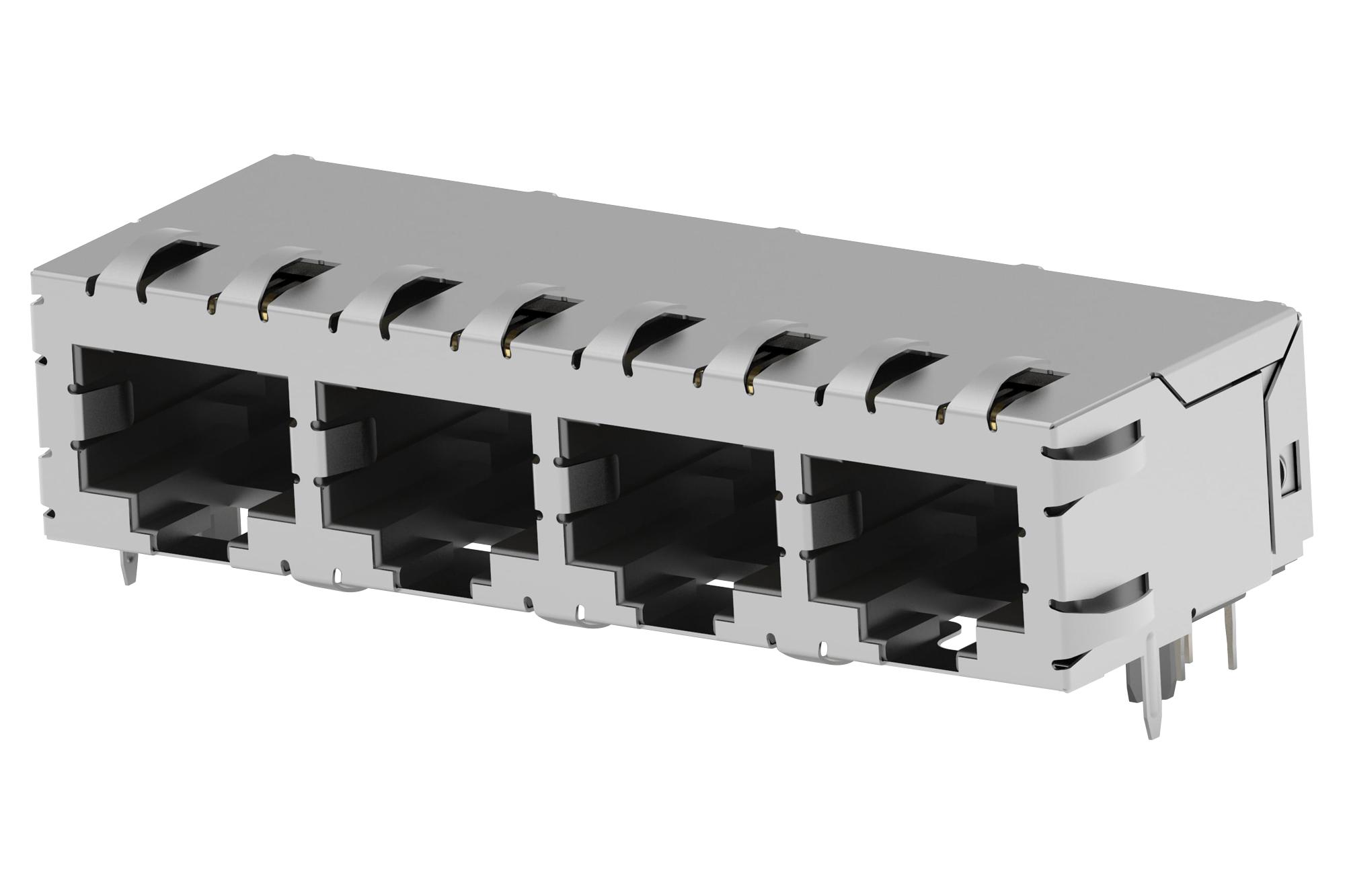 Amp - Te Connectivity 6339167-2 Rj45 Connector, Jack, 8P8C, 4Port, Cat5