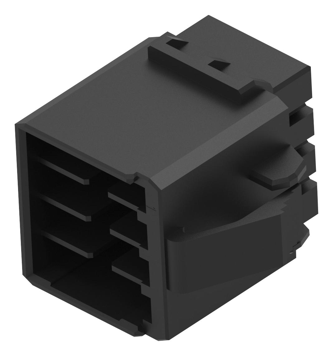 Te Connectivity 1-2040404-4 Connector Housing, Plug, 12Pos, 3.5Mm