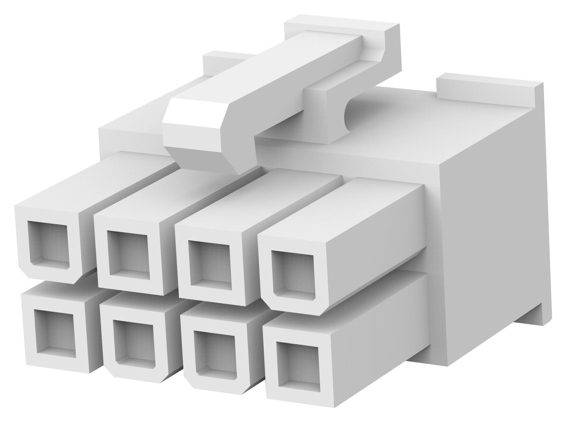 Amp - Te Connectivity 1586019-8 Connector Housing, Rcpt, 8Ways