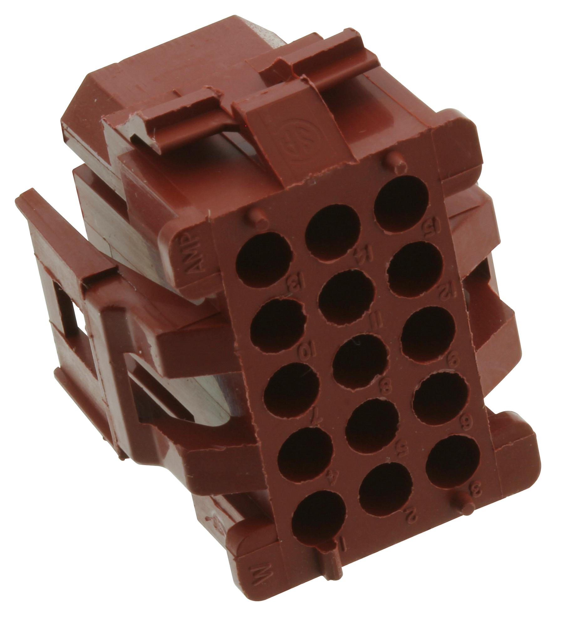 Amp - Te Connectivity 1-640523-0 Connector Housing, Plug, 15Pos, 4.2Mm