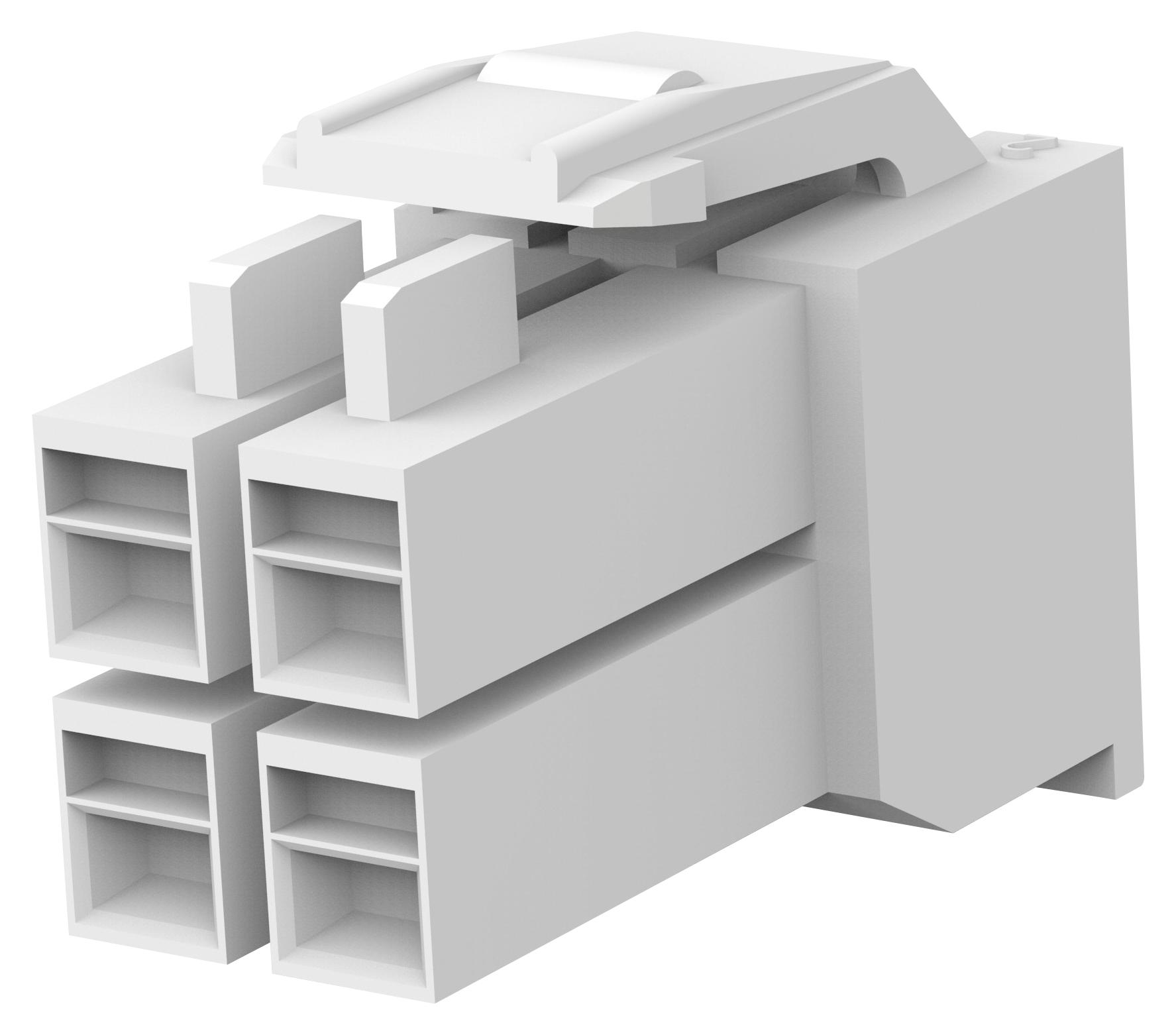 Amp - Te Connectivity 176273-1 Connector Housing, Plug, 4Pos, 3.96Mm