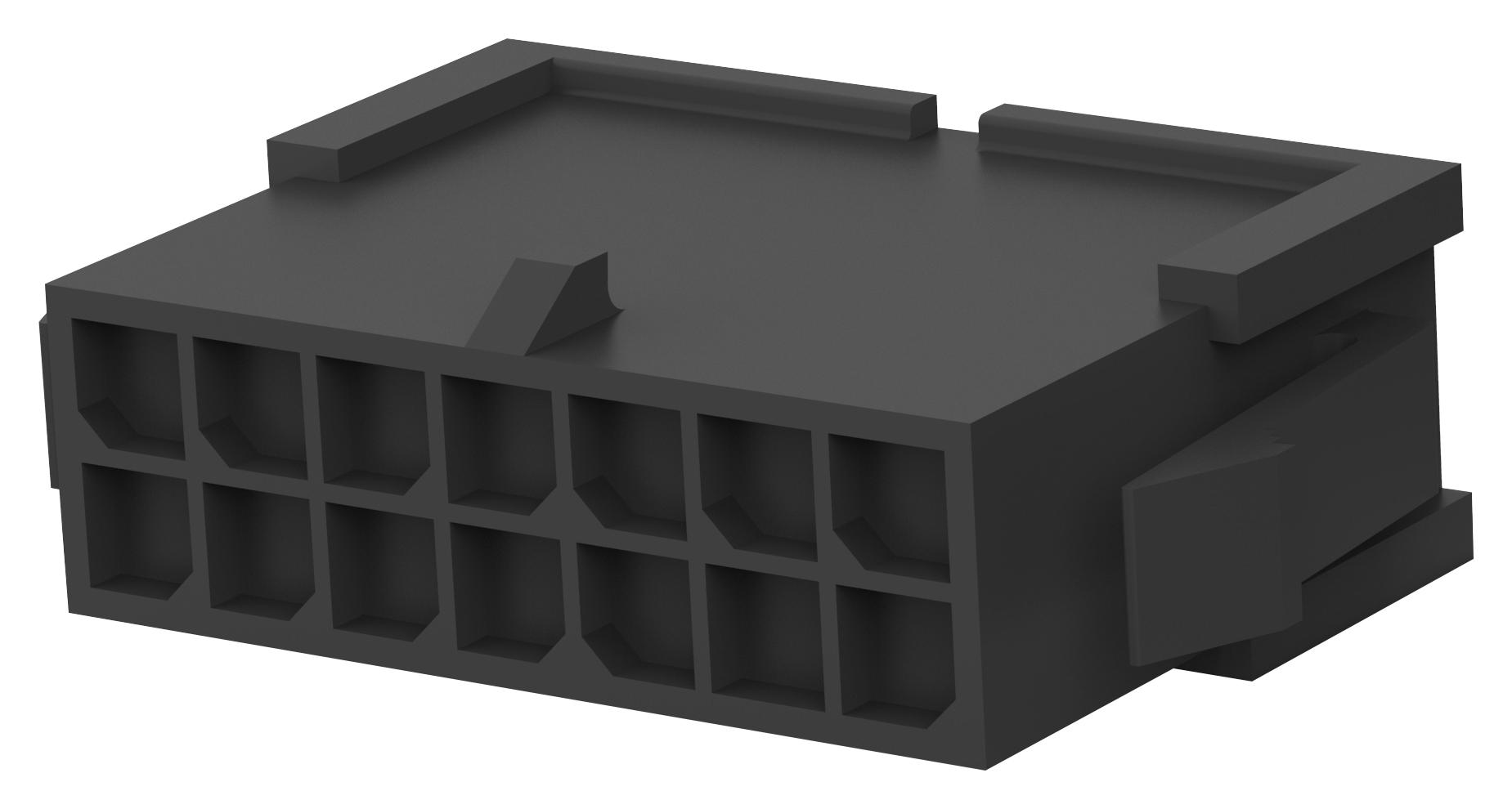 Amp - Te Connectivity 1-794615-4 Connector Housing, Plug, 14Ways