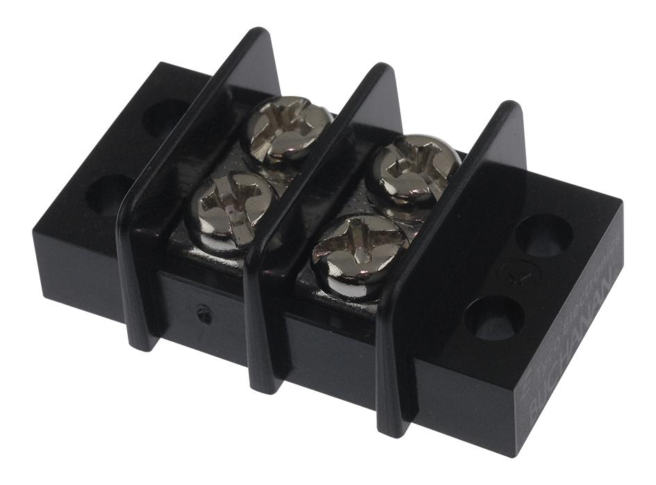 Buchanan - Te Connectivity 1546306-2 Terminal Block, Barrier, 2Pos, 12Awg