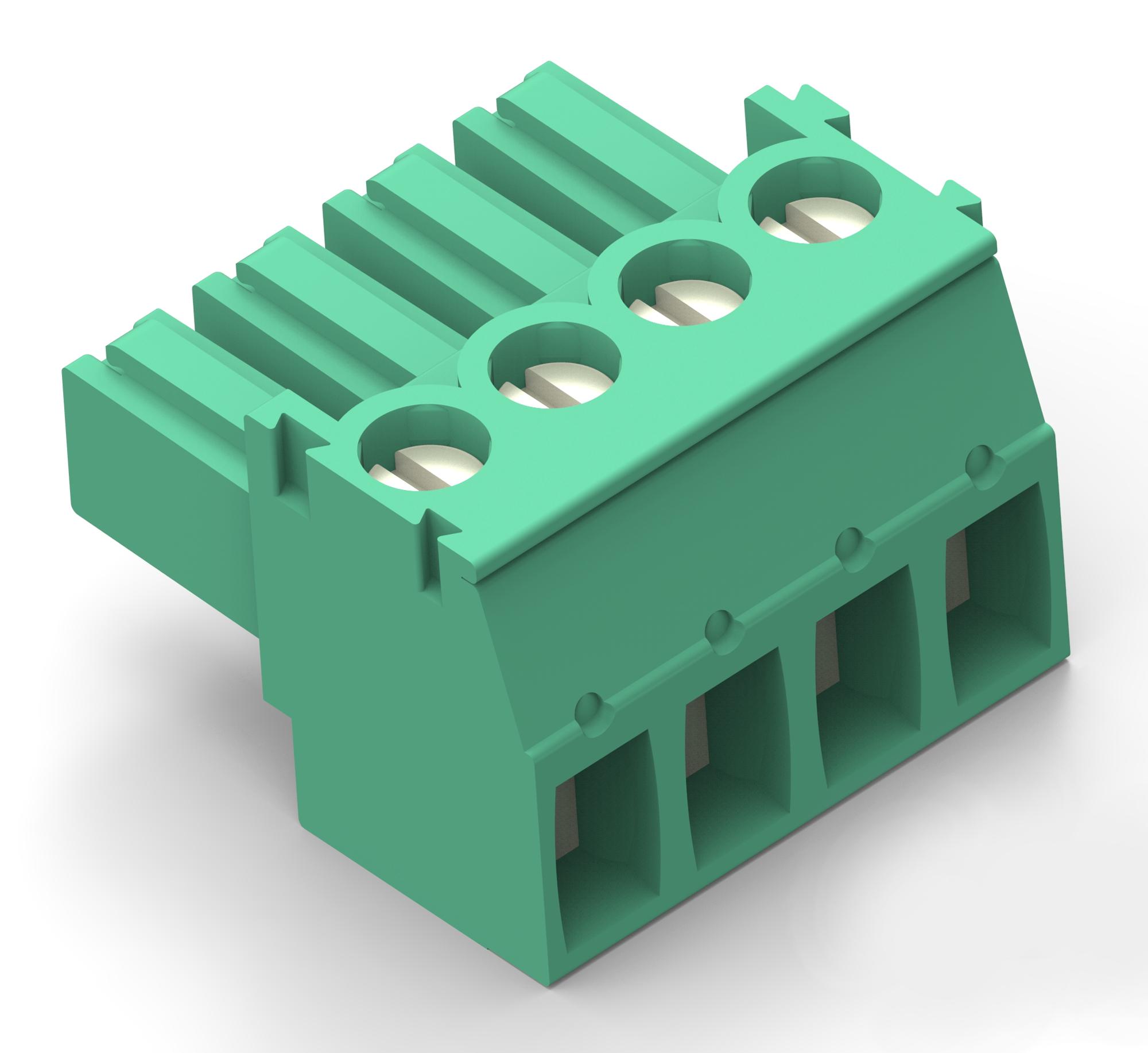 Te Connectivity / Partner Stock 1986371-2 Terminal Block, Pluggable, 2P, 30-14Awg