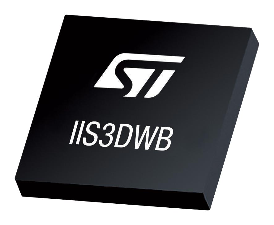 Stmicroelectronics Iis3Dwbtr Digital Vibration Sensor, X/y/z, Lga-14