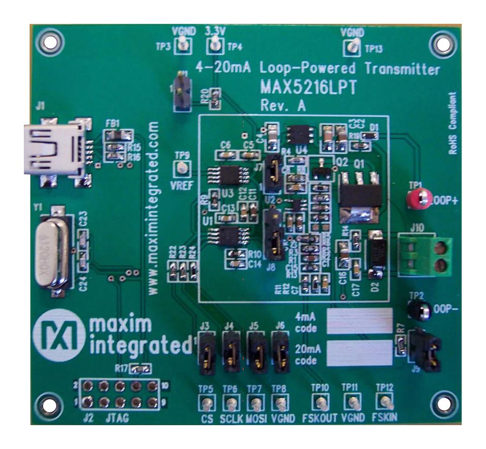 Analog Devices Max5216Lptevkit# Eval Kit, Loop-Powered Transmitter