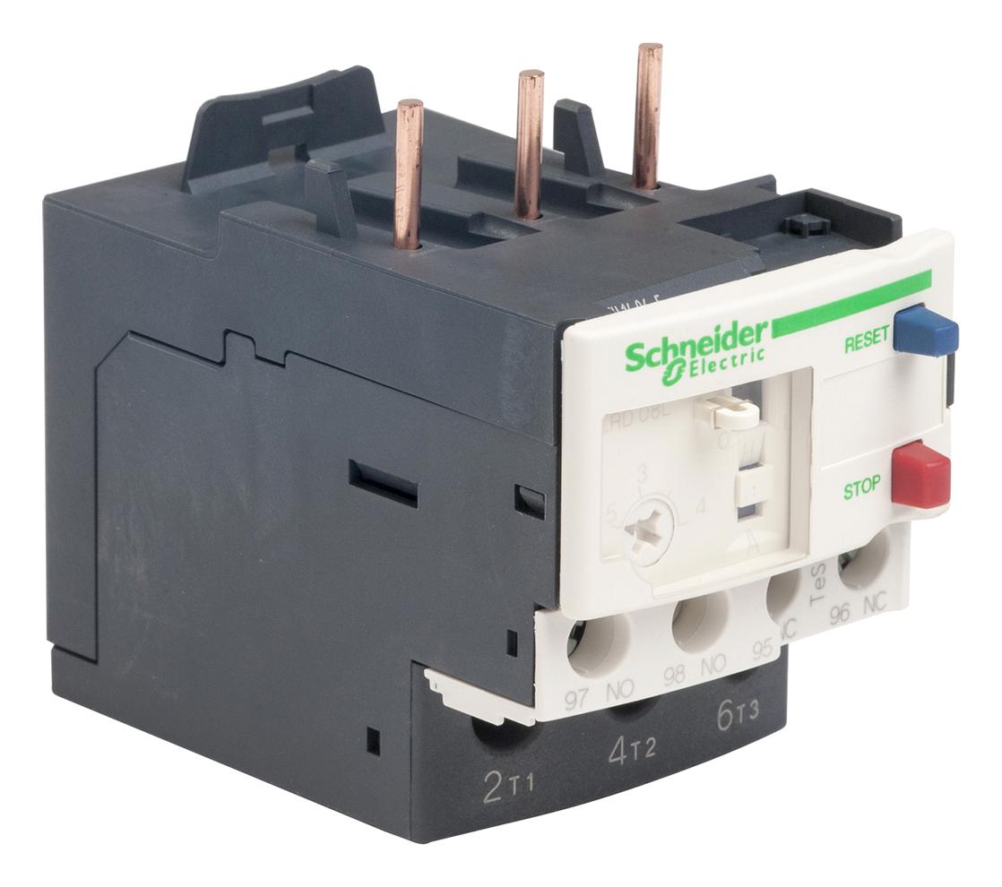 Schneider Electric Lrd08L Electronic Overload Controller, 2.5A-4A