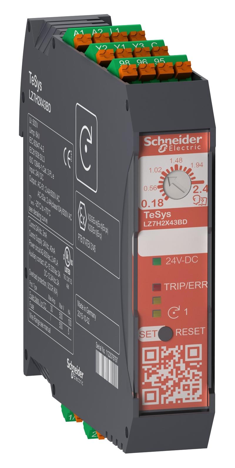 Schneider Electric Lz7H6X53Bd Tesys H Sto 6.5A 24Vdc Push