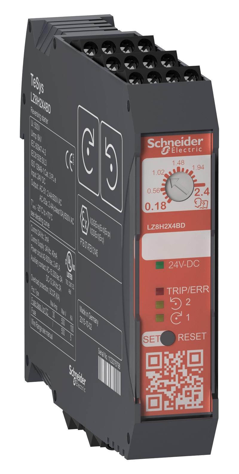 Schneider Electric Lz8H6X5Bd Tesys H Sto Rev 6.5A 24Vdc