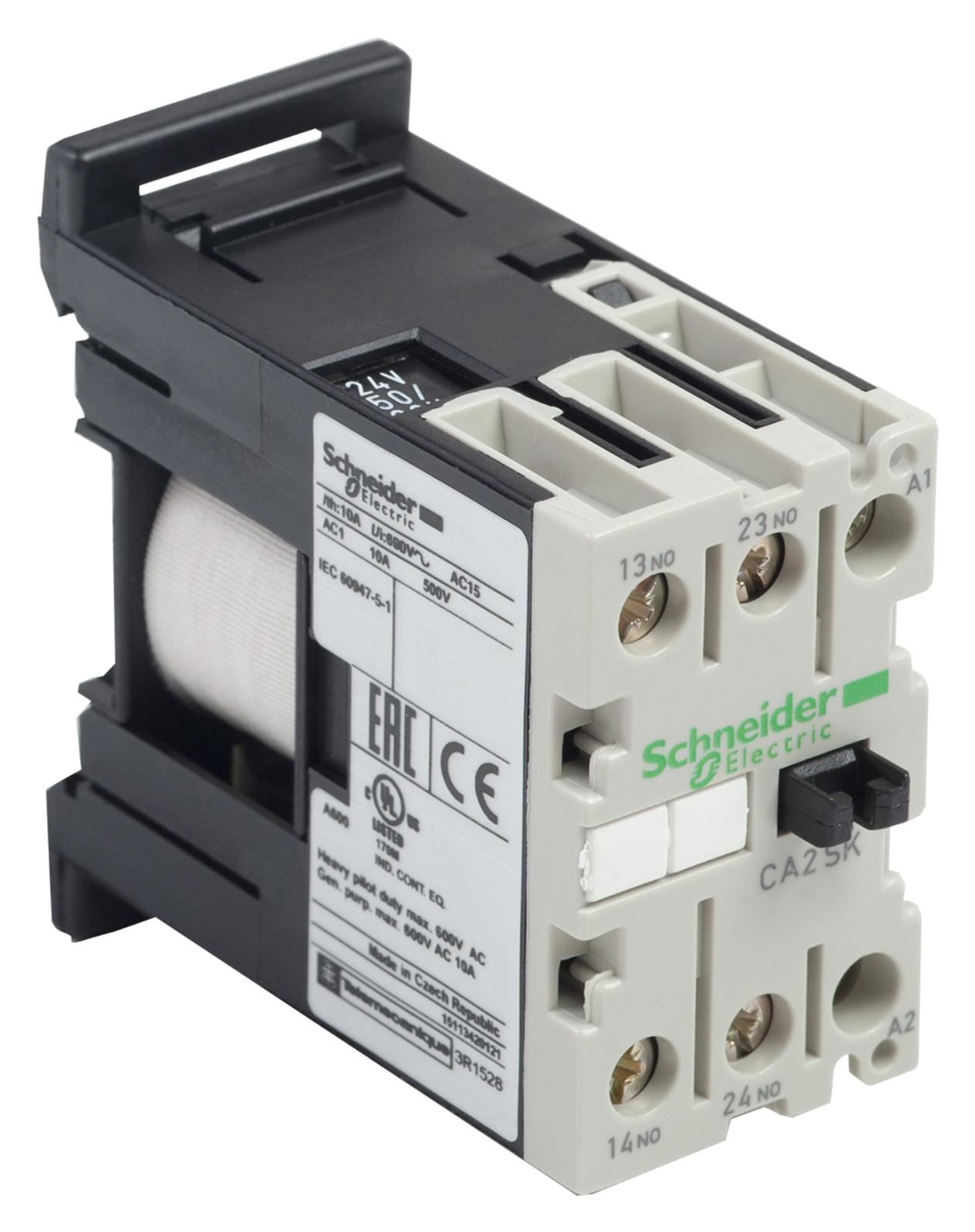 Schneider Electric Ca2Sk11B7 Control Relay 1No 1Nc Contact