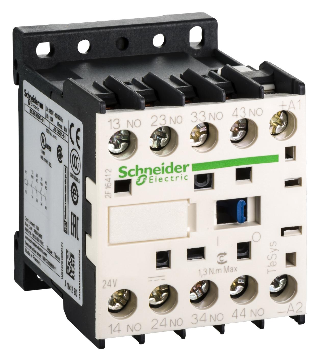 Schneider Electric Ca3Kn22Ed3 Control Relay 2No 2Nc Contacts