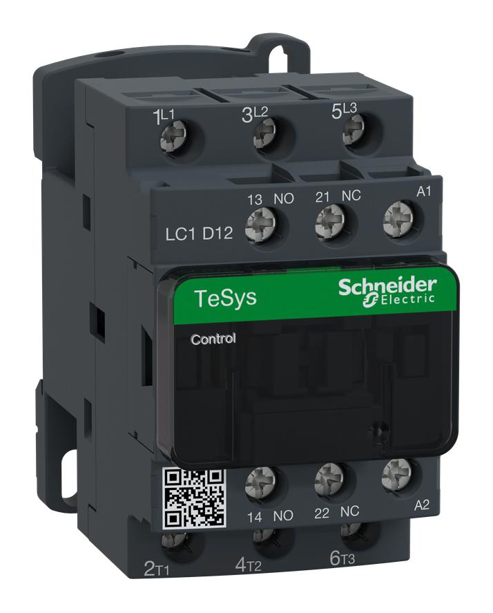 Schneider Electric Lc1D12G7 Cont 12A 120V50/60Hz