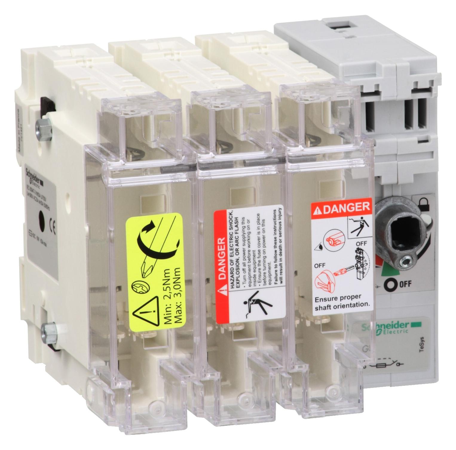 Schneider Electric Gs2G3 Fuse Disconnect Sw. 3X 63A 00C