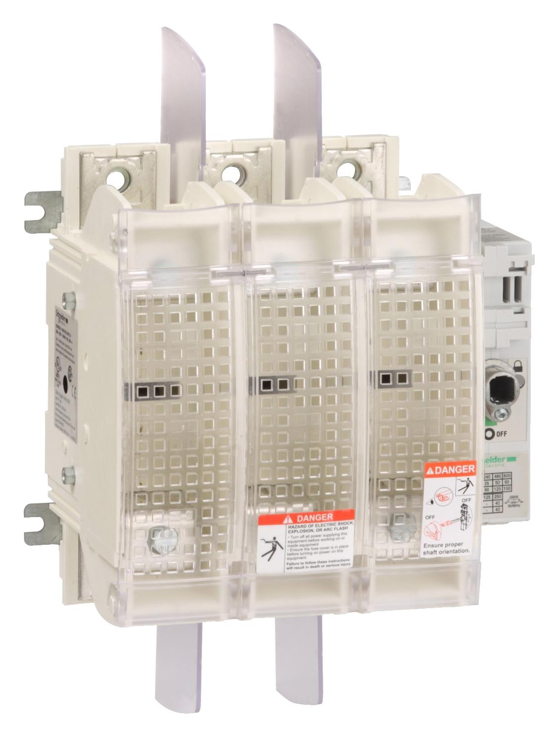 Schneider Electric Gs2Mu3N Fuse Disconnect Sw 600V 200A 3P