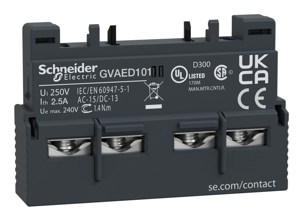 Schneider Electric Gvaed101 Front Aux 1 No + 1 No Fault