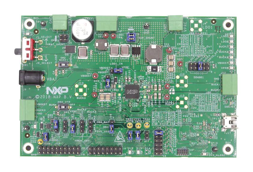 Nxp Kitvr5500Aeevm Eval Board, Safety System Basis Chip