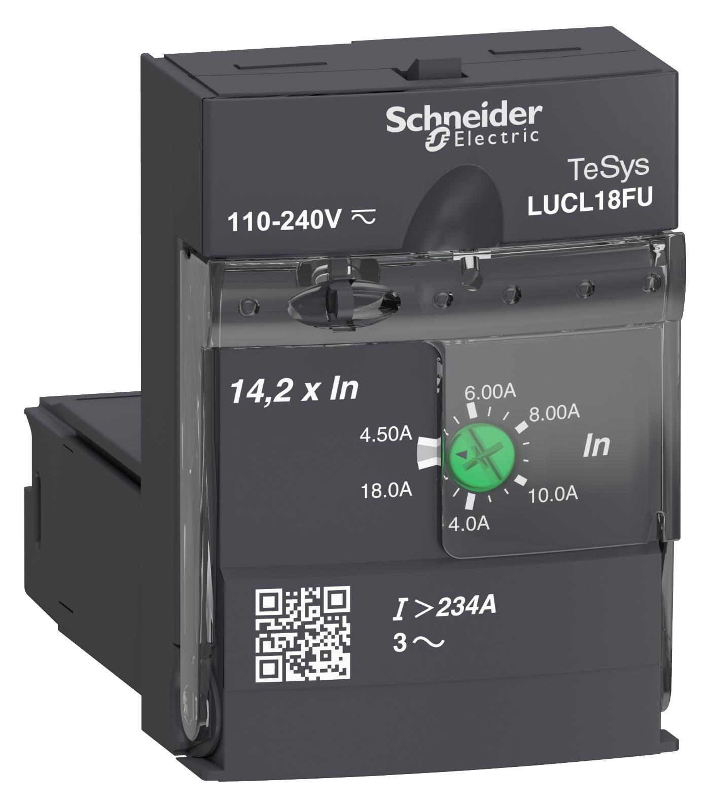 Schneider Electric Lucl18Fu M.p.4.5-18A 110-220Vdc 110-240Vac