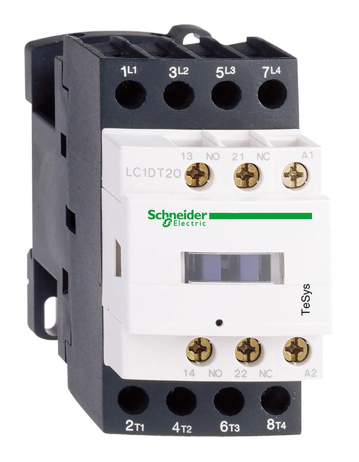 Schneider Electric Lc1Dt20Md 4P Contactor 20A Ac-1 220Vdc Coil