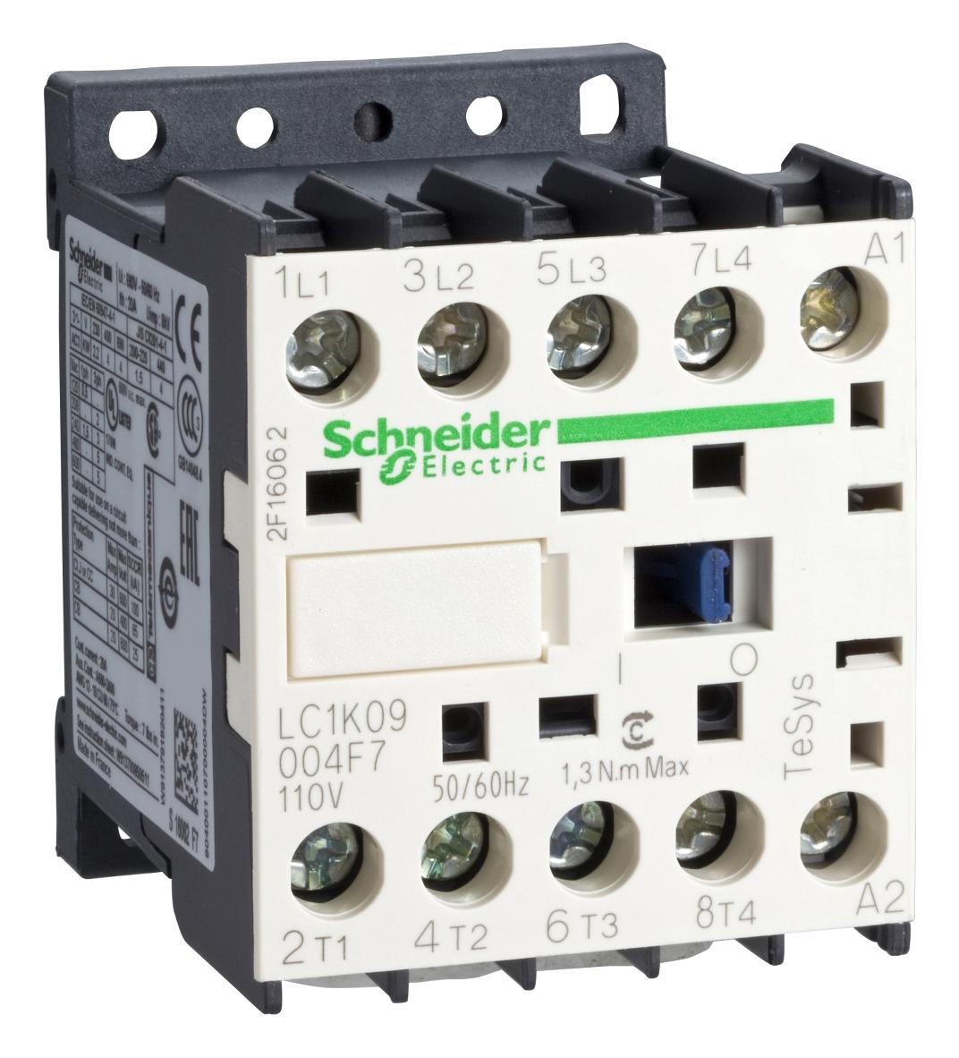 Schneider Electric Lc1K09008D7 Contactor-2No 2Nc 20A Ac1 Poles