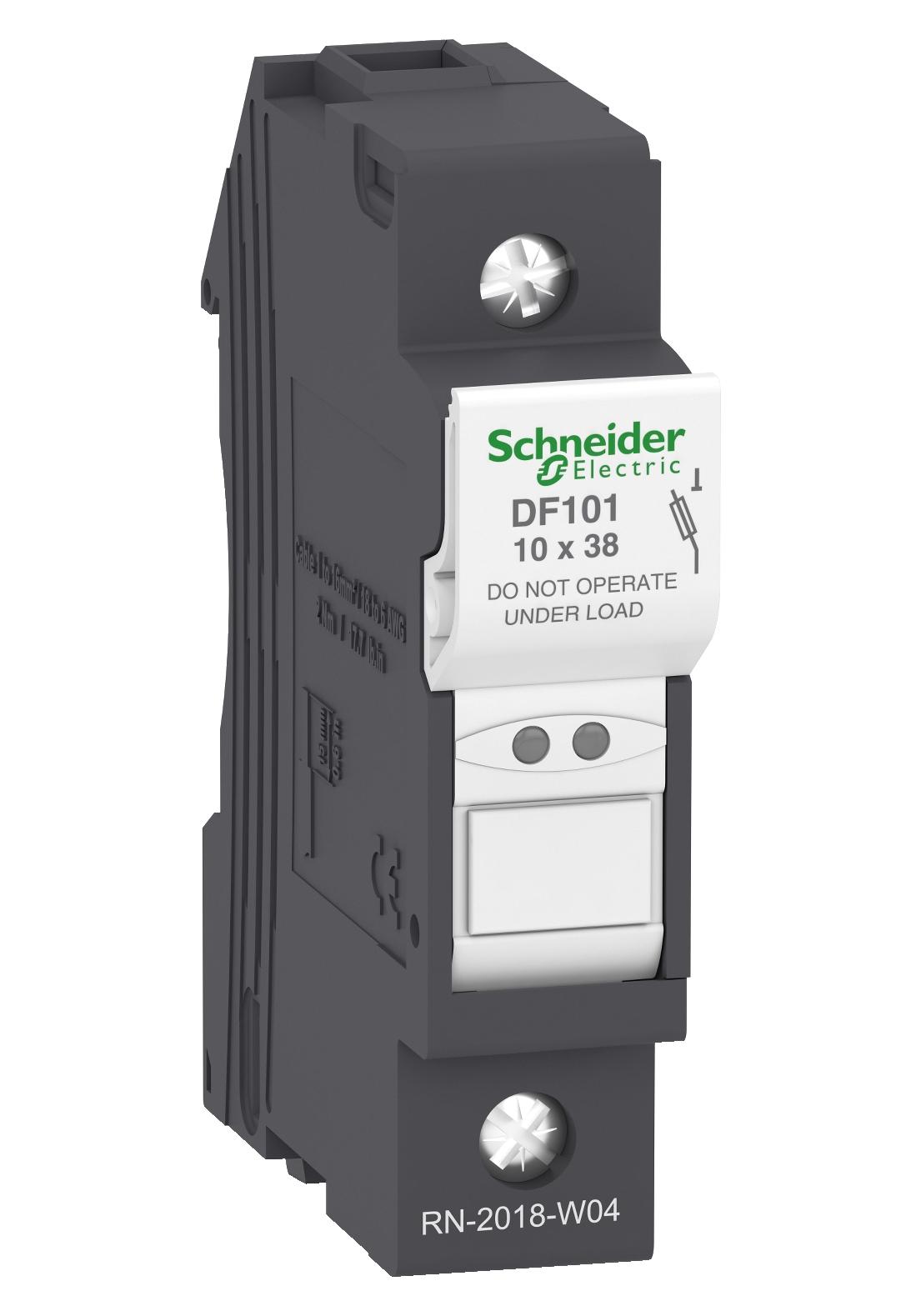 Schneider Electric Df101 Cartridge Fuse Holder, 32A, 1P, 690V