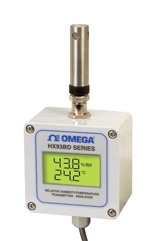 Omega Hx93Bdc Temperature/humidity Transmitter, 9-30V