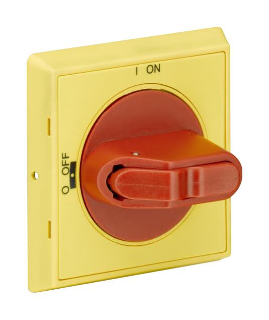 Abb 1Sam201920R1002 Mshd-Ly Handle,ip64,red/yellow For Ms116