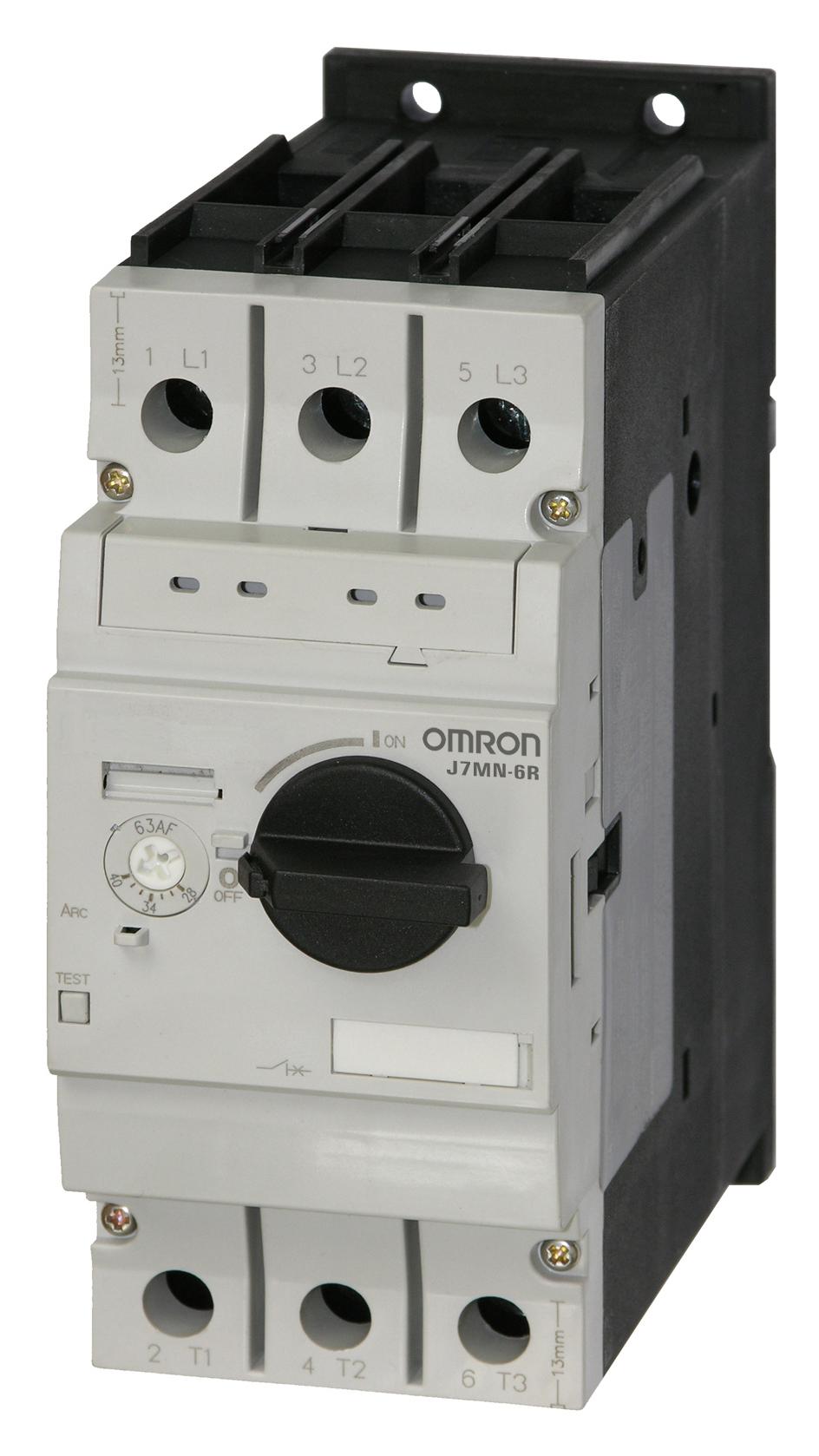 Omron Industrial Automation J7Mn-6R-63 Thermal Magnetic Circuit Breakers