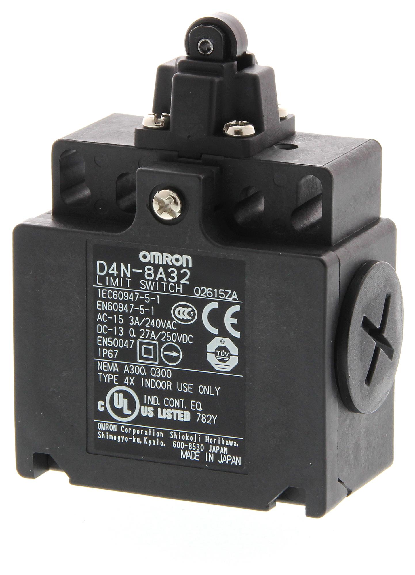 Omron Industrial Automation D4N-8A32 Limit Switch Switches