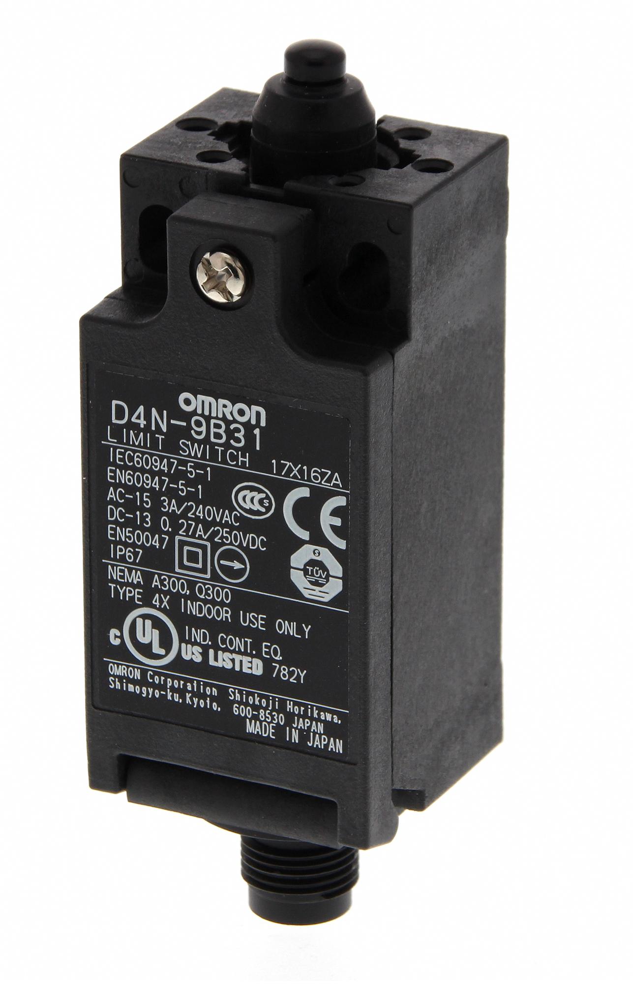 Omron Industrial Automation D4N-9B31 Limit Switch Switches