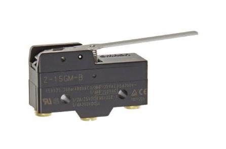 Omron Industrial Automation Z-15Gm Microswitch, Spdt, 15A/250Vac/solder Lug