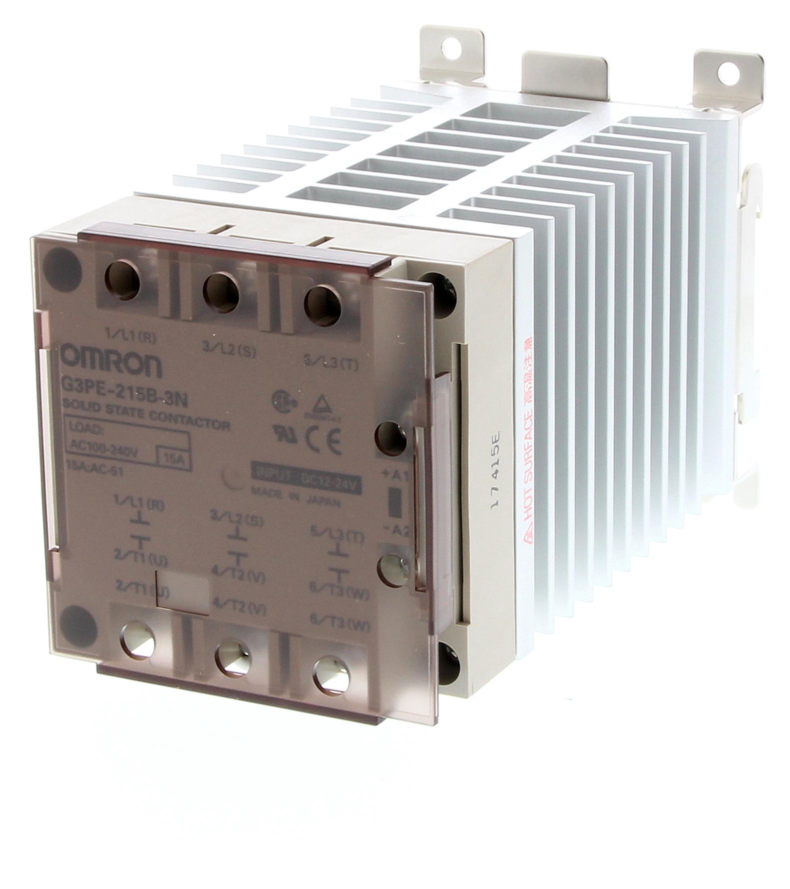 Omron Industrial Automation G3Pe-215B-3N 12-24Vdc Solid State Relays