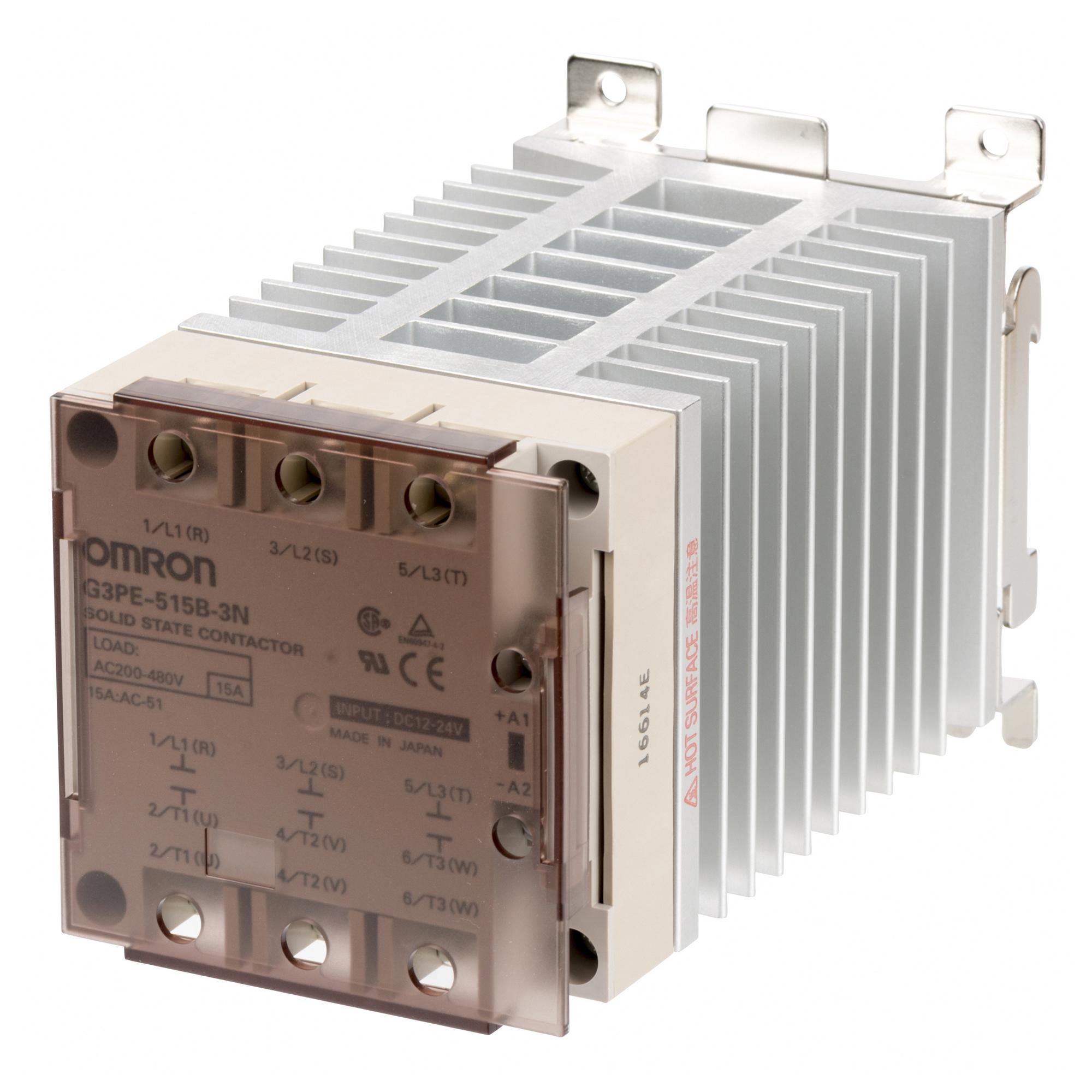 Omron Industrial Automation G3Pe-515B-2N 12-24Vdc Solid State Relays