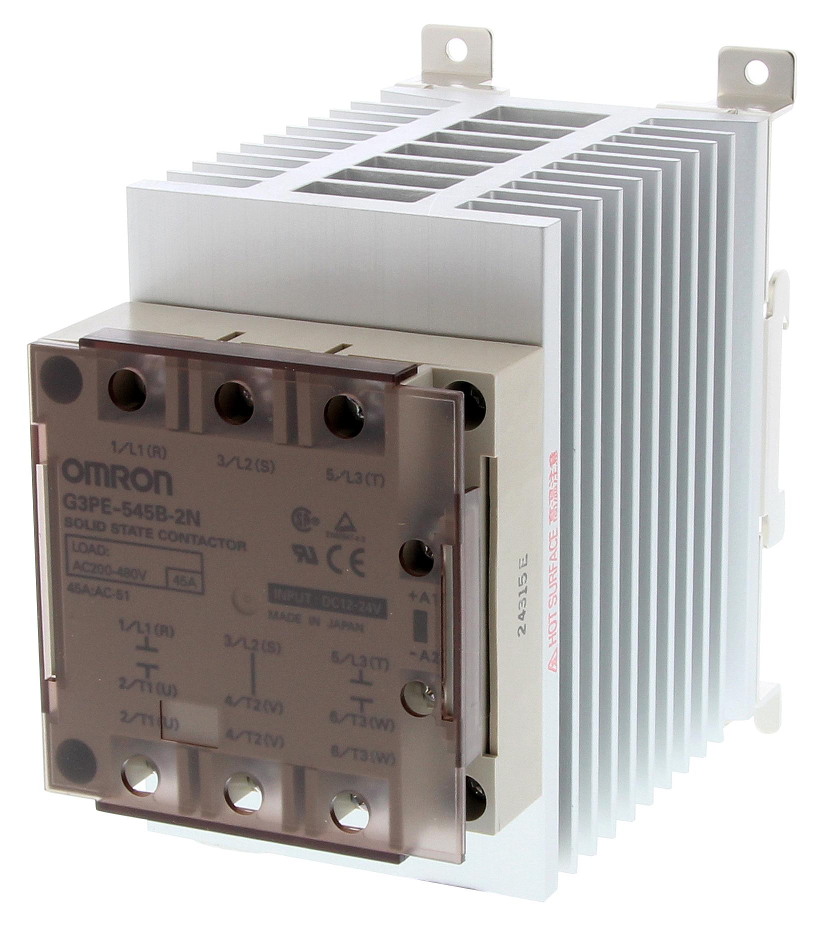 Omron Industrial Automation G3Pe-545B-2N 12-24Vdc Solid State Relays