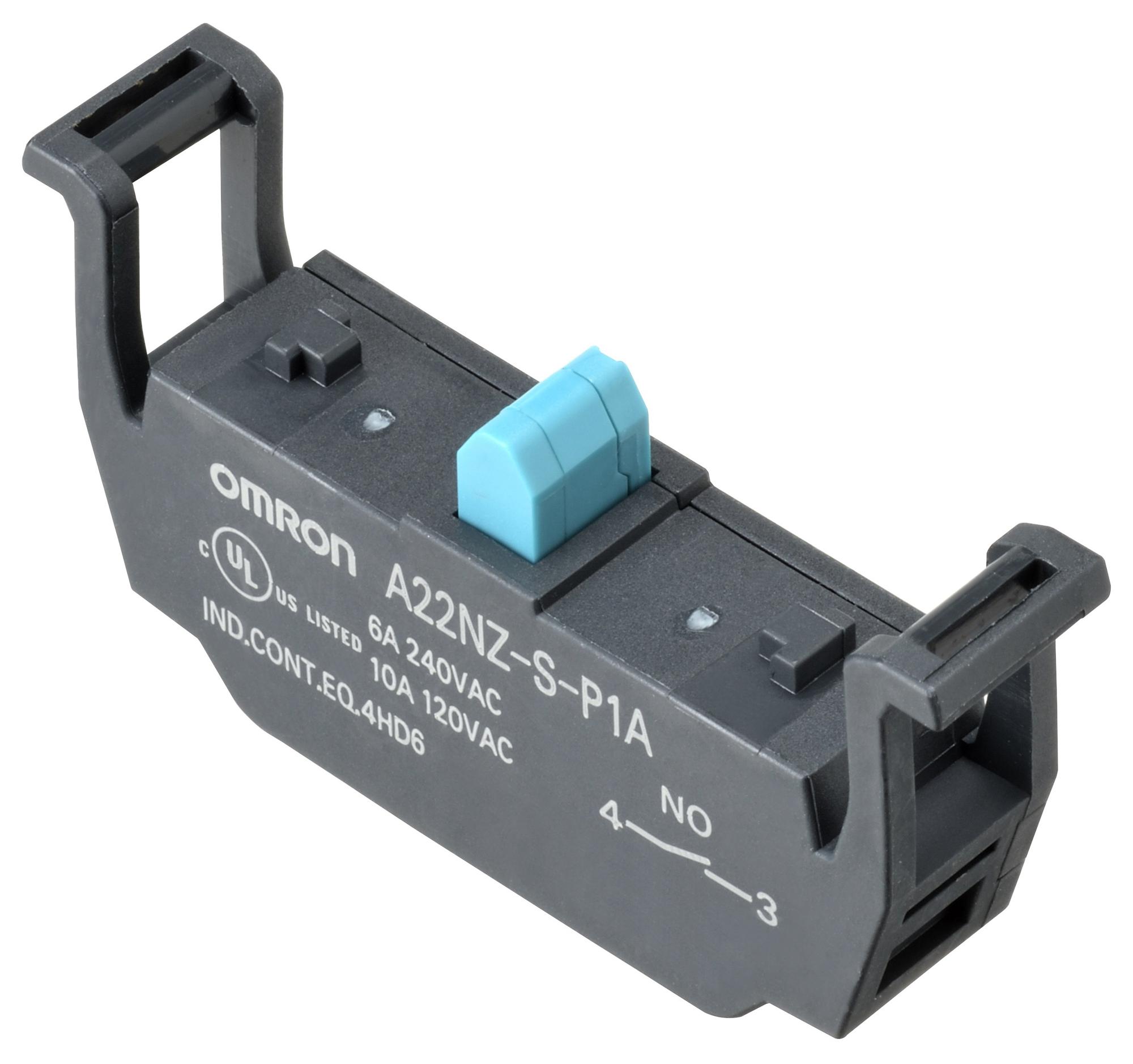 Omron Industrial Automation A22Nz-S-P1A Contact Blocks Switch Components