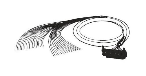 Omron Industrial Automation Xw2Z-0300Bn-L I/o Cable Controllers Accessories