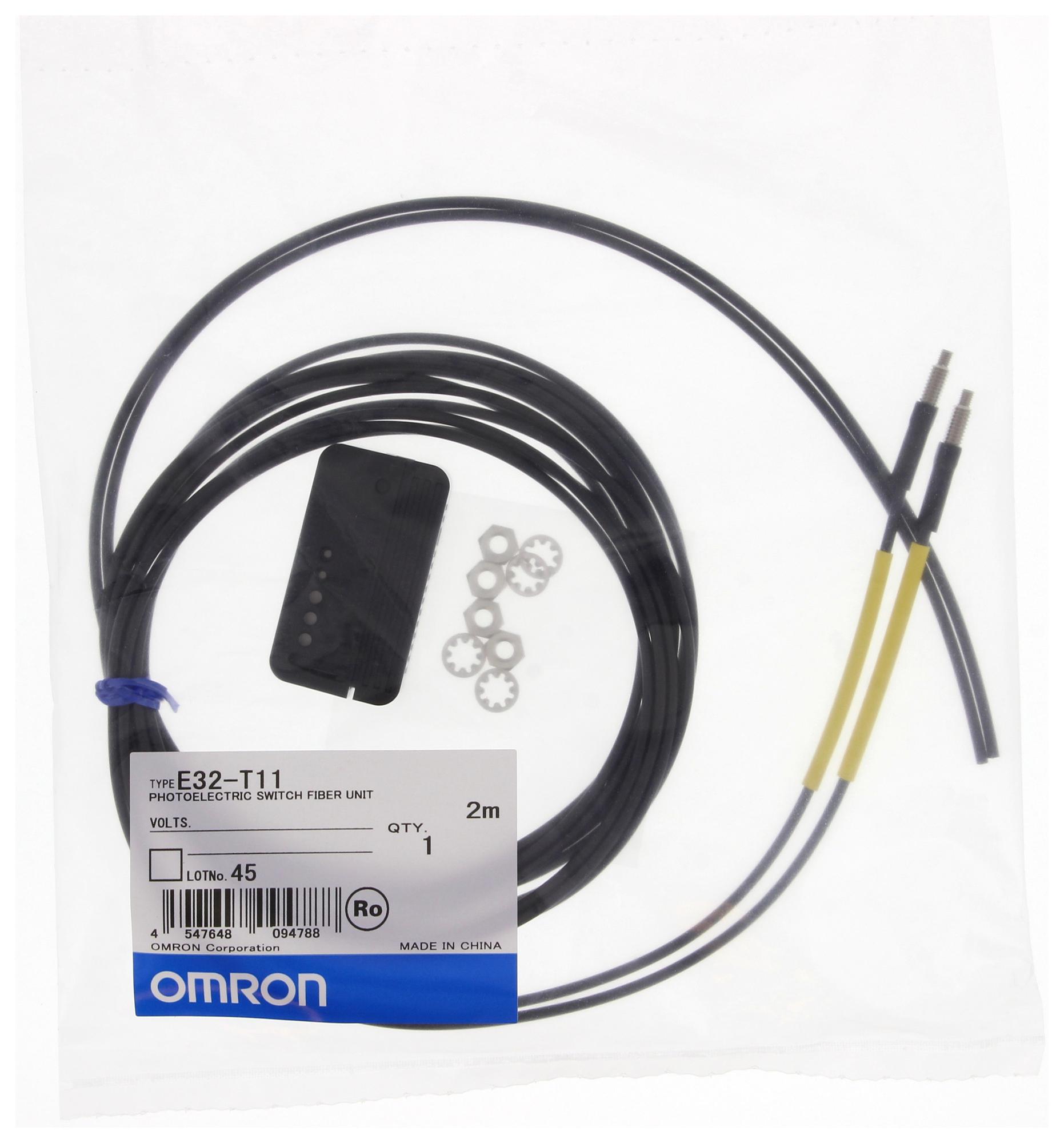 Omron Industrial Automation E32-T11 2M Fibre Optic Photo Sensors