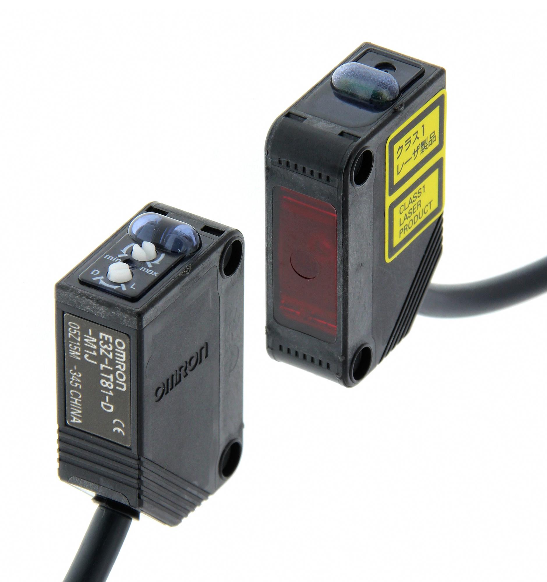 Omron Industrial Automation E3Z-Lt61 2M Photoelectric Sensor, Npn, 60M