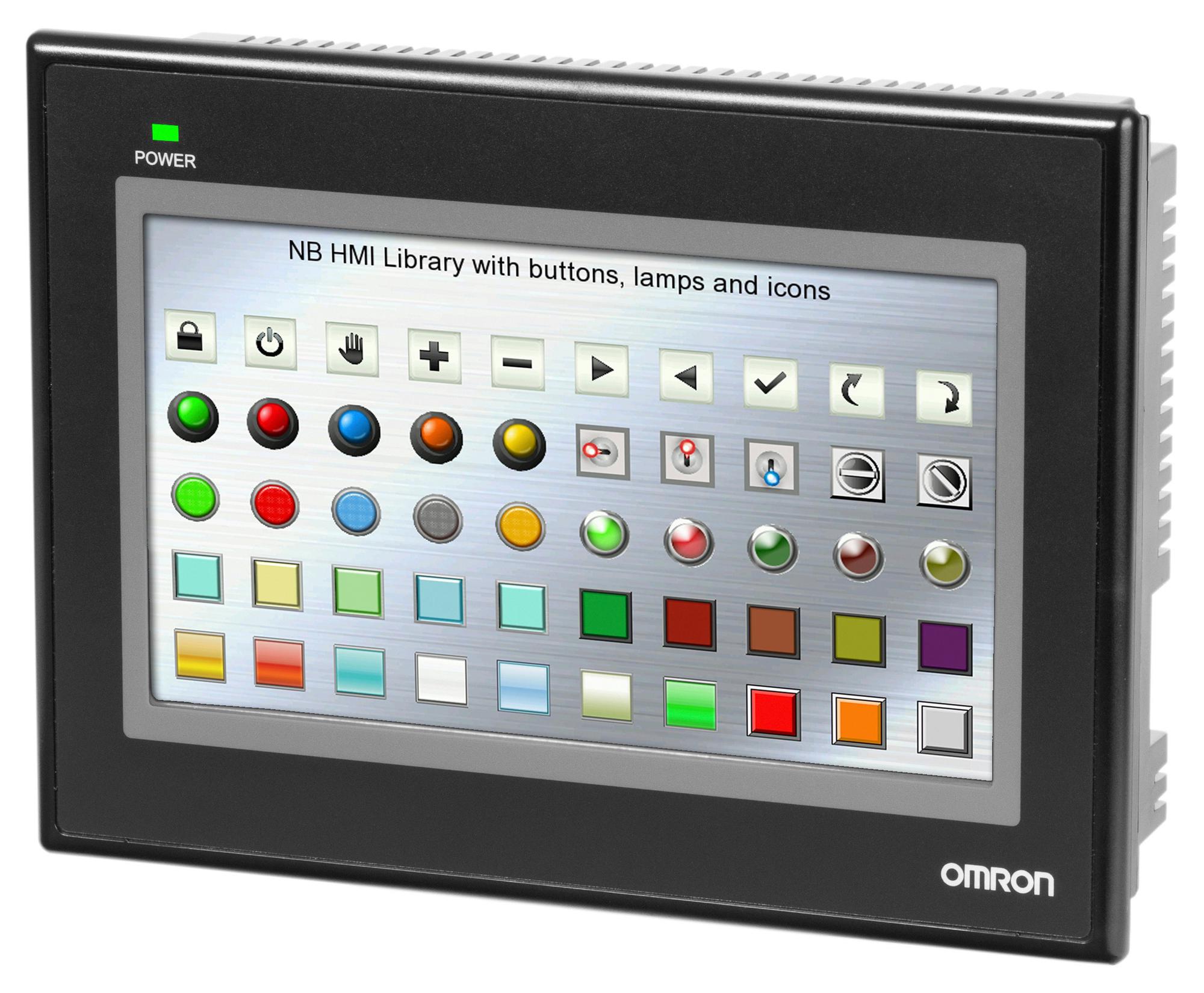 Omron Industrial Automation Nb7W-Tw01B Hmi, Tft Lcd Colour, 3.5, 202X148Mm