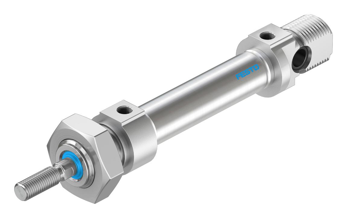 Festo Dsnu-12-25-P-A Cylinder, Dbl Acting, 12Mm, 10Bar, 25Mm