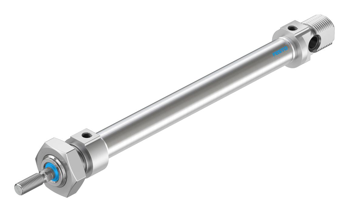 Festo Dsnu-12-100-P-A Cylinder, Dbl Acting, 12Mm, 10Bar, 100Mm