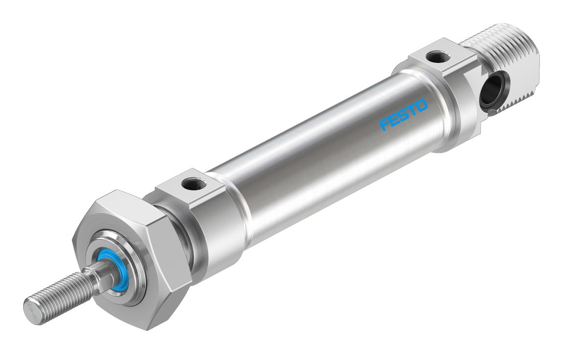 Festo Dsnu-16-25-P-A Cylinder, Dbl Acting, 16Mm, 10Bar, 25Mm