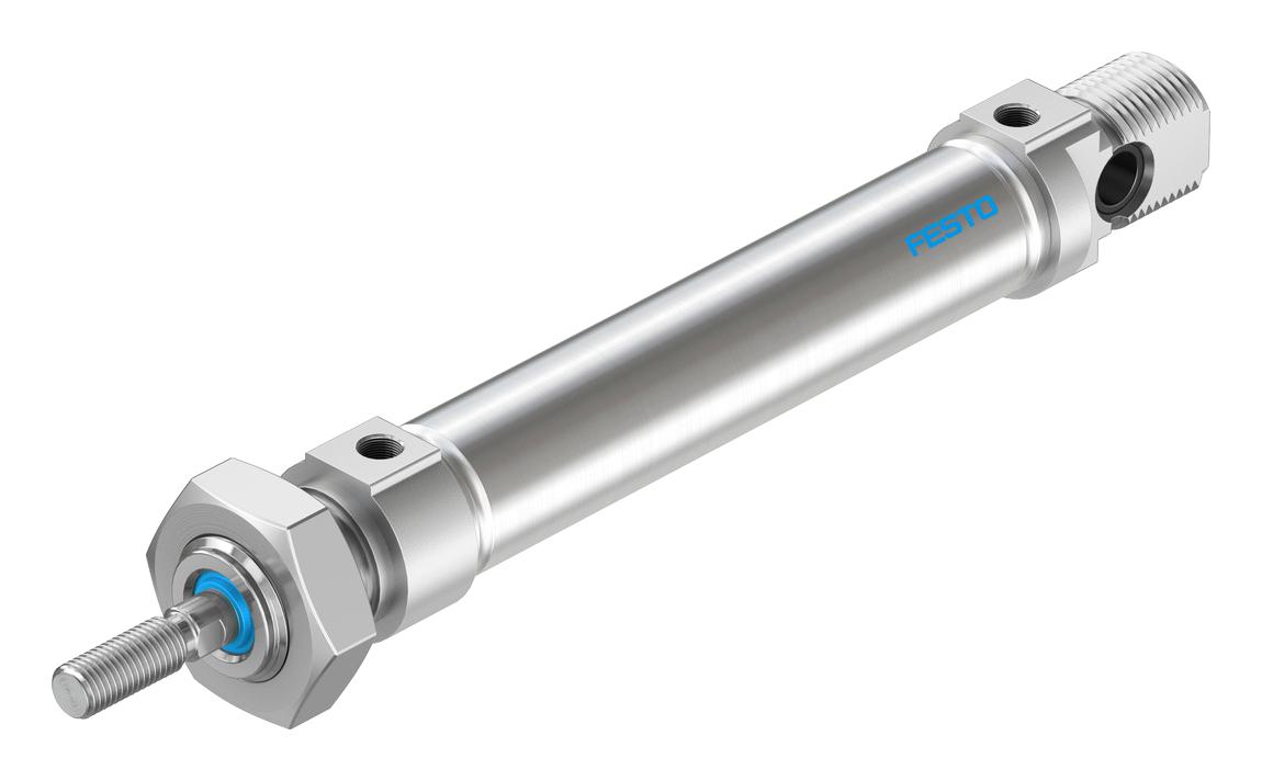 Festo Dsnu-16-50-P-A Cylinder, Dbl Acting, 16Mm, 10Bar, 50Mm