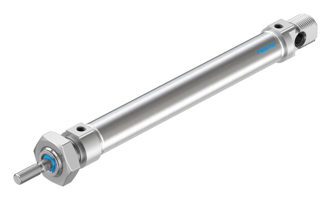 Festo Dsnu-16-100-P-A Cylinder, Dbl Acting, 16Mm, 10Bar, 100Mm