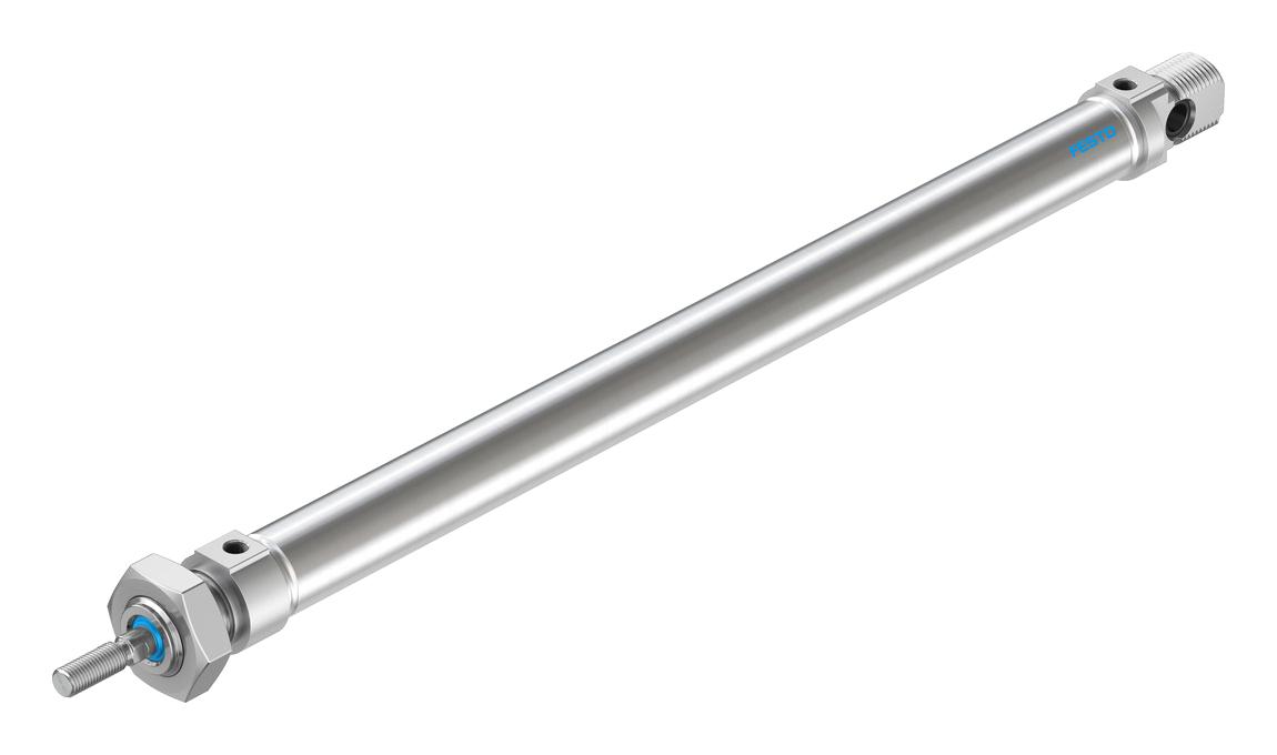 Festo Dsnu-16-200-P-A Cylinder, Dbl Acting, 16Mm, 10Bar, 200Mm