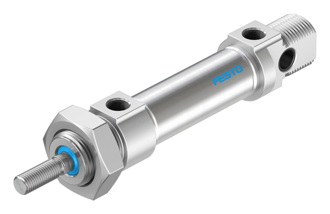 Festo Dsnu-20-25-P-A Cylinder, Dbl Acting, 20Mm, 10Bar, 25Mm