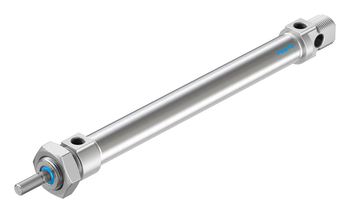 Festo Dsnu-20-160-P-A Cylinder, Dbl Acting, 20Mm, 10Bar, 160Mm