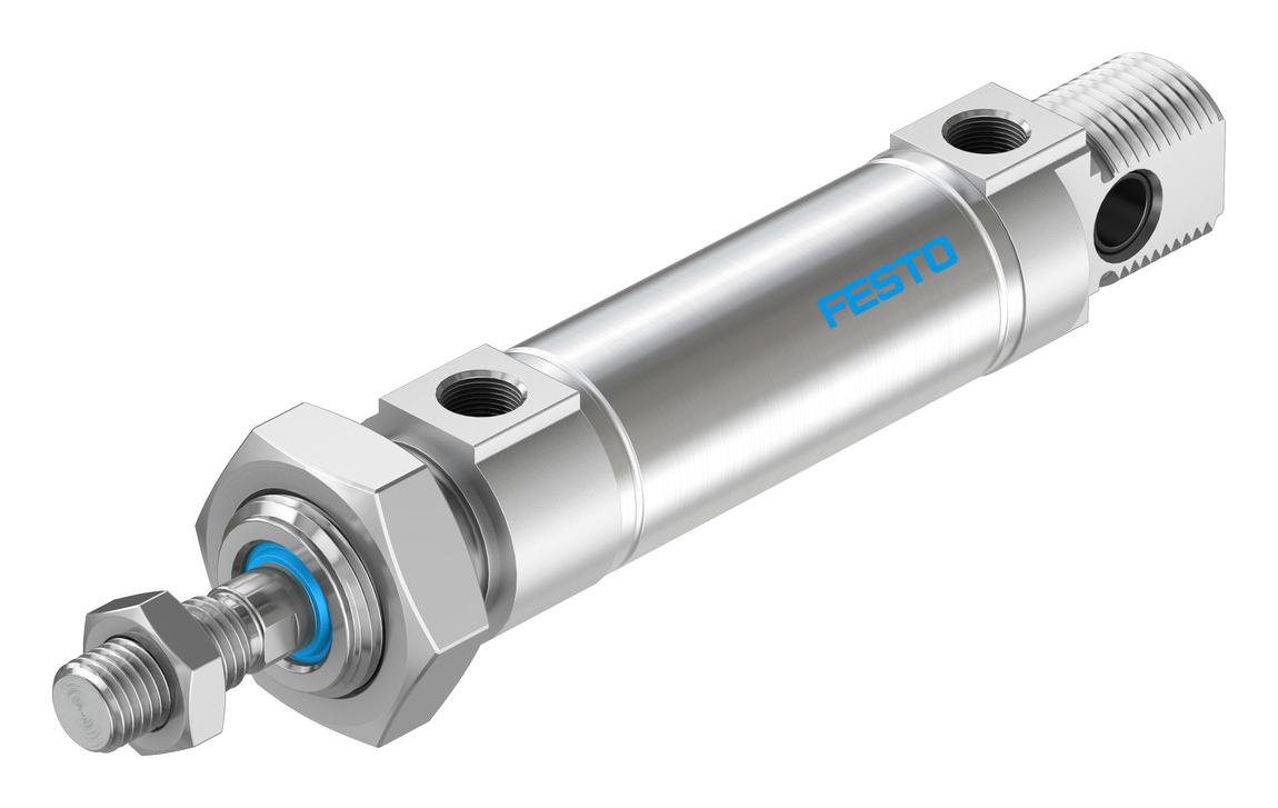 Festo Dsnu-25-25-P-A Cylinder, Dbl Acting, 25Mm, 10Bar, 25Mm